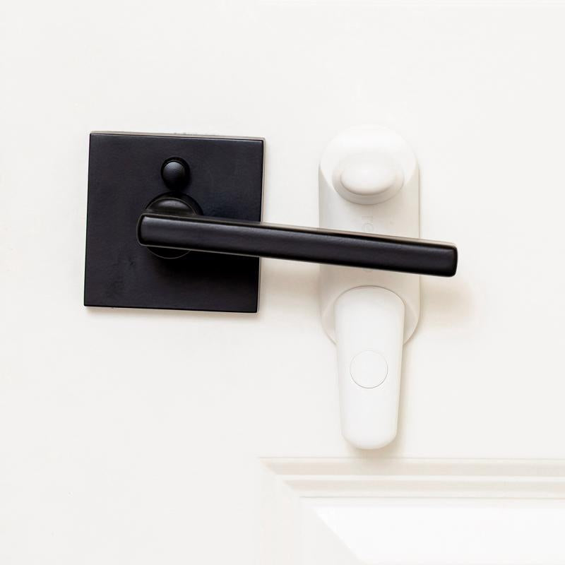 Regalo White Plastic Lever Handle Lock