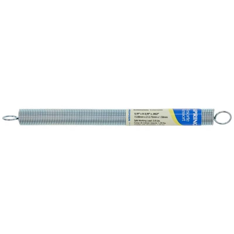 HILLMAN 8-3/8 in. L X 5/8 in. D Extension Spring