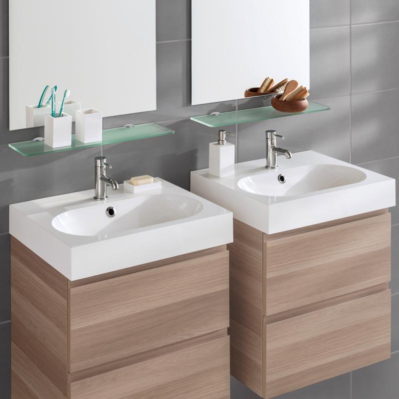 Dolle Flic 1.6 in. H X 1.6 in. W X 0.8 in. D Silver Metal Shelf Clips