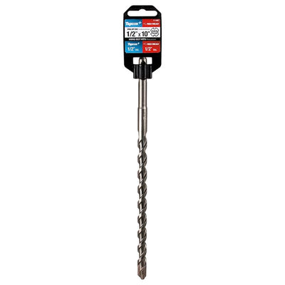 Tapcon 1/2 in. X 10 in. L Carbide Concrete Drill Bit SDS-Plus Shank