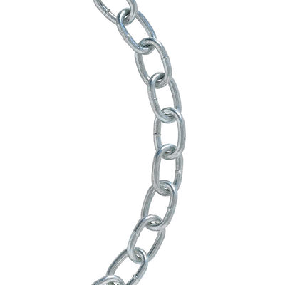 Koch Industries 2/0 in. Passing Link Carbon Steel Chain 0.189 in. D X 120 ft. L
