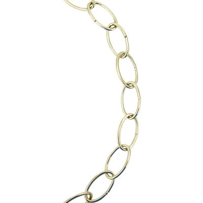 Koch Industries 10 Sizes Oval Link Steel Chain 3/16 in. D X 10 ft. L