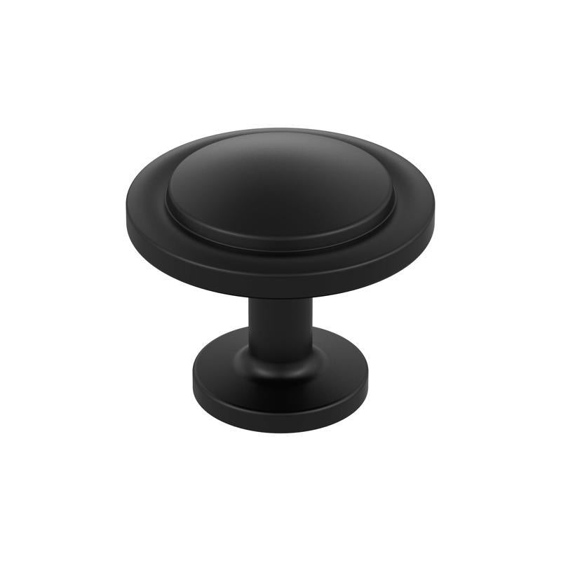 Amerock Everyday Basics Loop Round Cabinet Knob 1-3/16 in. D 1 in. Matte