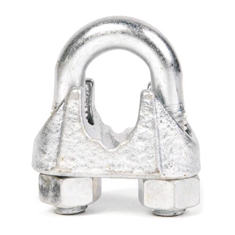 Koch Industries Zinc-Plated Forged Steel Wire Rope Clip 1/2 in. L