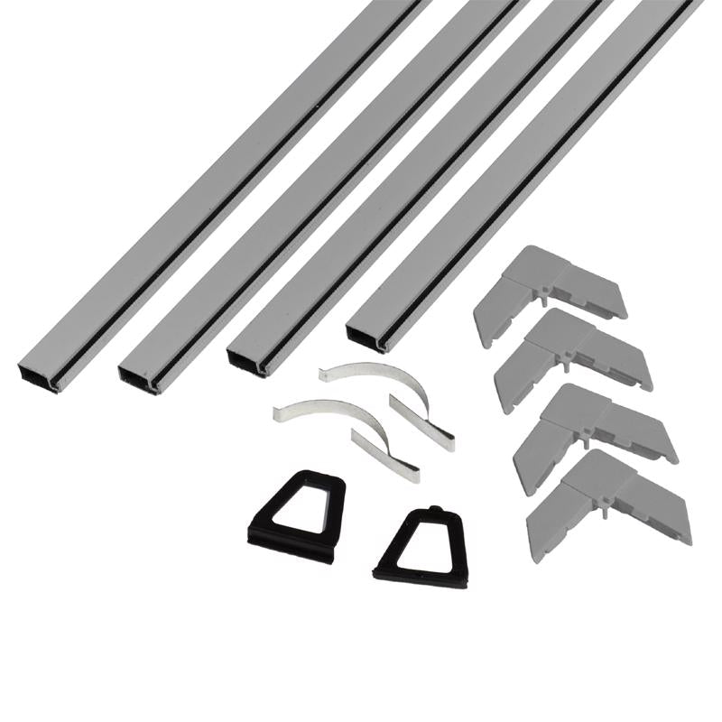 Phifer Wire Gray Aluminum 60 in. W X 60 in. L Screen Frame Kit