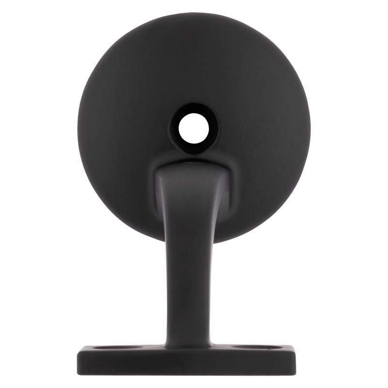 National Hardware Black Zinc Die-Cast Handrail Bracket