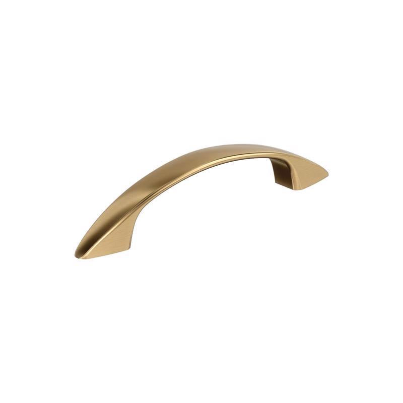 Amerock Contemporary Arch Cabinet Pull 3 in. Champagne Bronze Gold