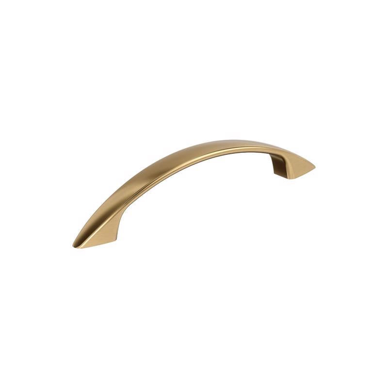 Amerock Contemporary Arch Cabinet Pull 3-3/4 in. Champagne Bronze Gold