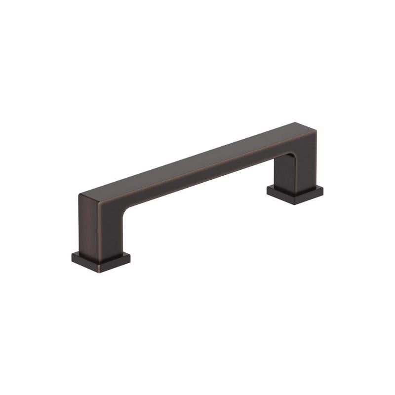 Amerock Bridgeport Traditional Bar Cabinet Pull 3-3/4 in. Oil Rubbed Bronze Brown