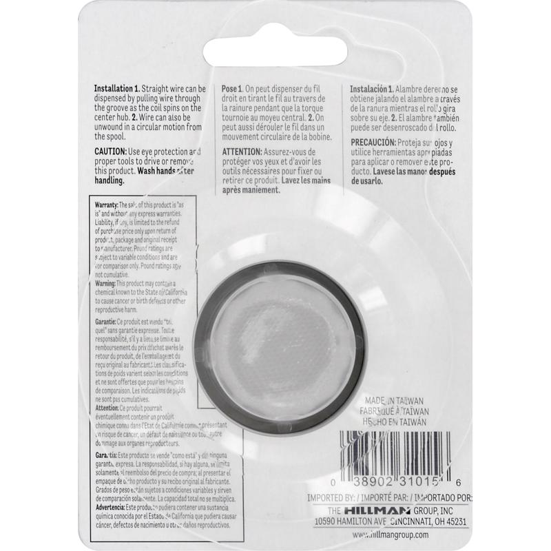 HILLMAN 100 ft. L Steel 24 Ga. Hobby Wire