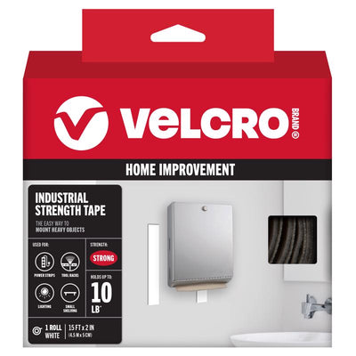 VELCRO Brand Industrial Strength Large Nylon Hook and Loop Fastener 180 in. L