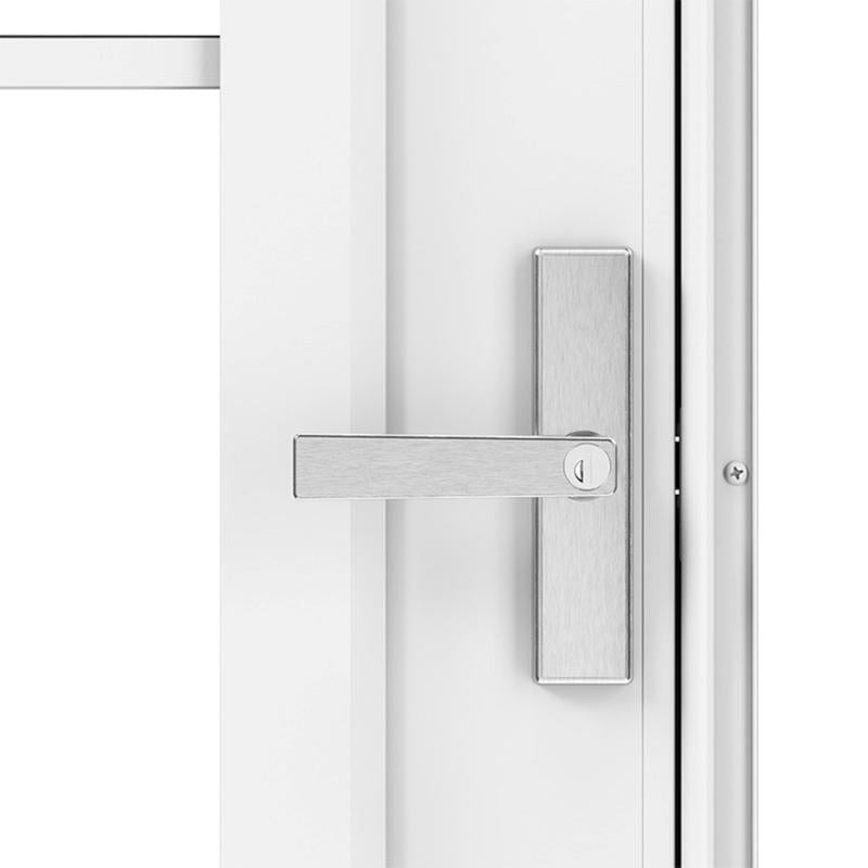 Larson 37084 Screen Away 81 in. H X 36 in. W Solid Wood White Mid-View Reversible Storm Door