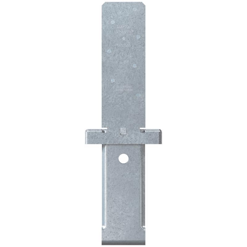 Simpson Strong-Tie 16.66 in. H X 6.03 in. W Galvanized Steel Column Base