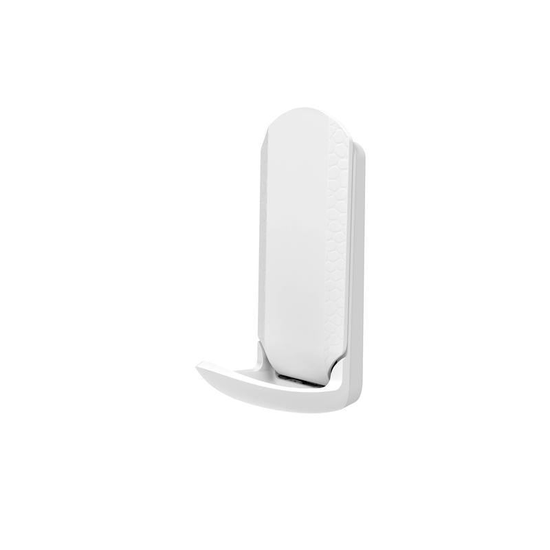 Gator Magnetics MINI White Plastic/Steel Magnetic Hooks 15 lb. cap.