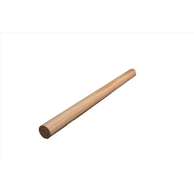Alexandria Moulding Round Wood Dowel 1.313 in. D X 96 in. L Natural