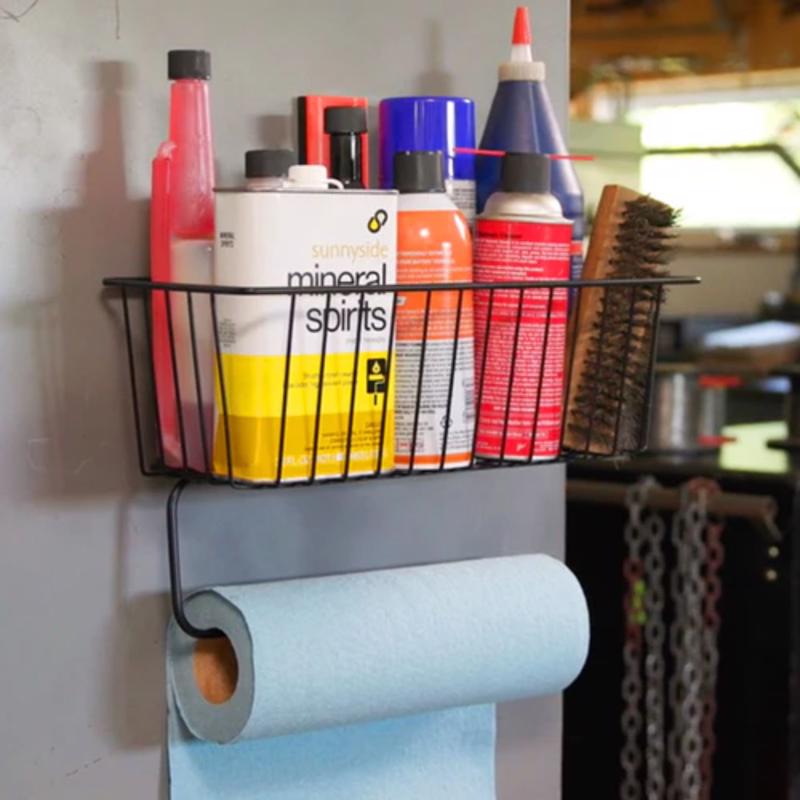 Gator Magnetics BASKET Steel Basket with Towel Bar