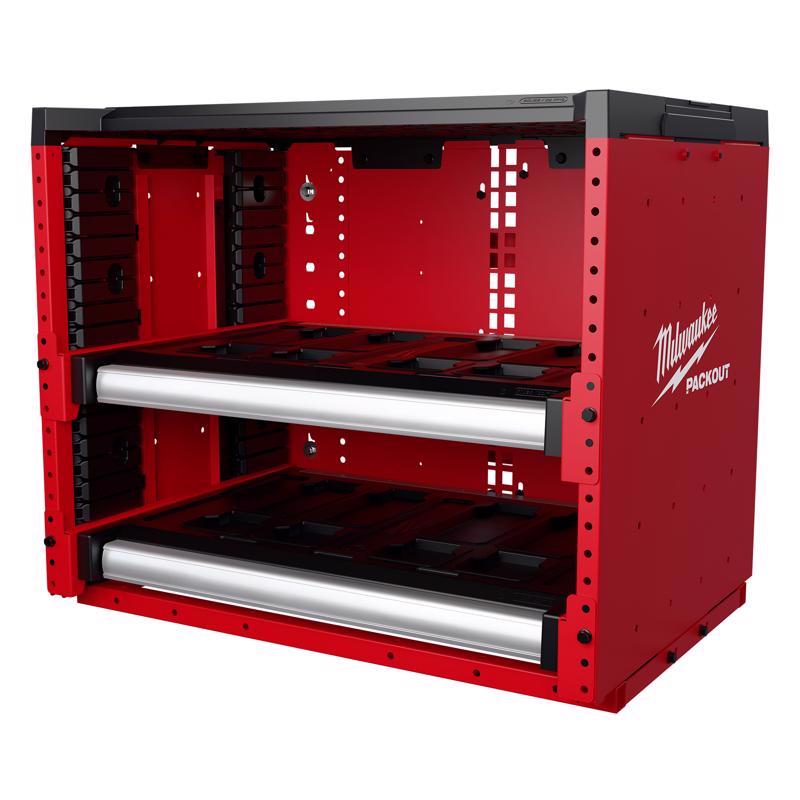 Milwaukee Packout 22 in. H X 27.3 in. W X 21 in. D Steel Rack Drawer