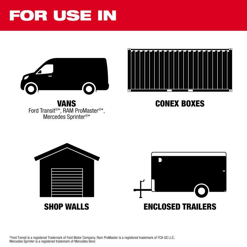 Milwaukee Packout 22 in. H X 27.3 in. W X 21 in. D Steel Rack Drawer