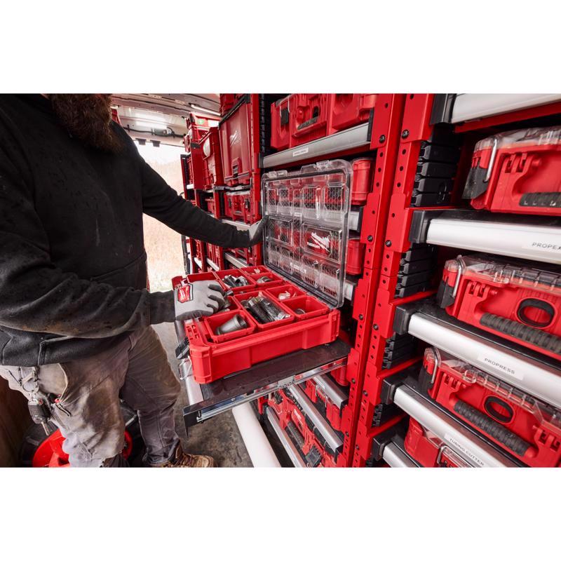 Milwaukee Packout 22 in. H X 27.3 in. W X 21 in. D Steel Rack Drawer