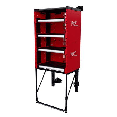 Milwaukee Packout 63 in. H X 27.3 in. W X 21 in. D Steel Rack Kit