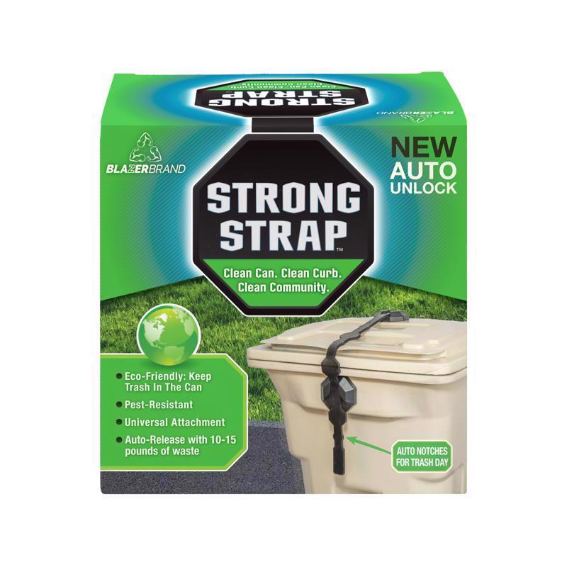 Blazer Brand Strong Strap Black Stretch Strap 48 in. L