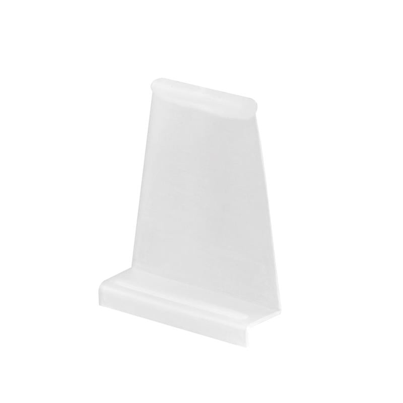 M-D Building Products White Plastic 1-1/16 in. W X 5/8 in. L Pull Tab with Corner Springs