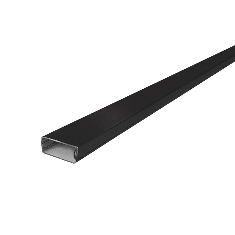M-D Building Products Matte Black Aluminum 5/8 in. W X 72 in. L Screen Frame