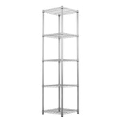 MonsterRax 72 in. H X 18 in. W X 18 in. D Steel 5-Tier Shelving Unit