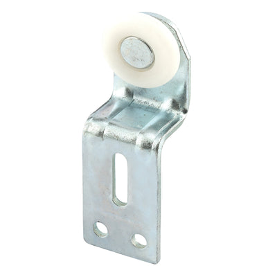 Prime-Line 1 in. D X 1/4 in. L Mill Nylon/Steel Wardrobe Door Roller Assembly 2 pk