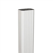 Amerimax 2 in. H X 3 in. W X 48 in. L White Aluminum Rectangular Downspout