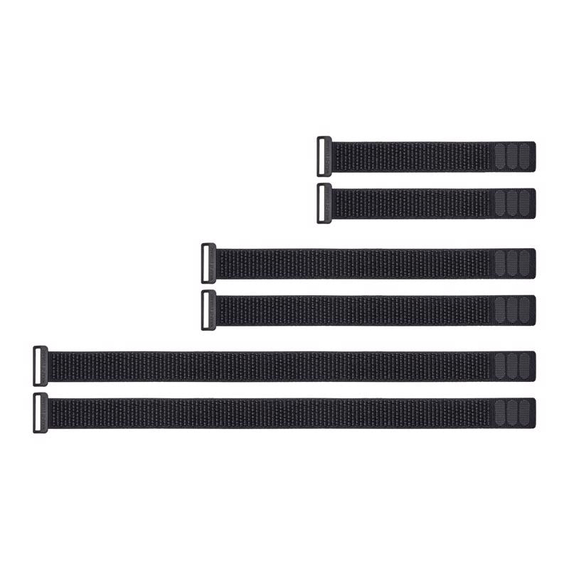 Wrap-It 0.5 in. L Black Nylon Cinch Strap
