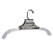 ClosetSelect Cyrstal Clear Dress Hanger 4 pk