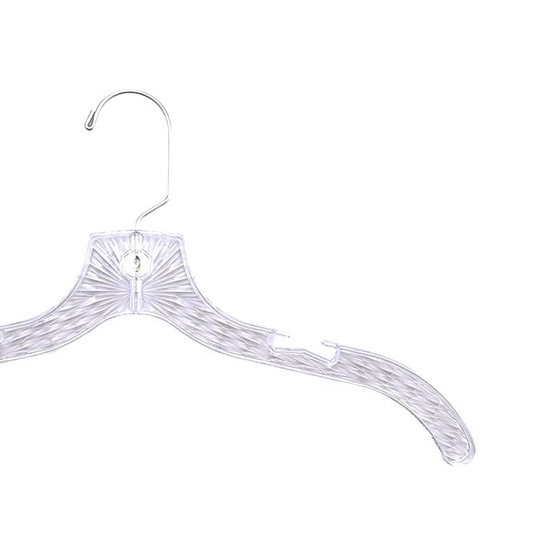 ClosetSelect Cyrstal Clear Dress Hanger 4 pk
