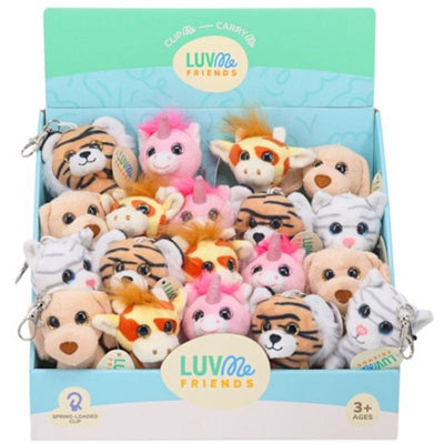 LuvMe Friends Foam/Metal Assorted Keychain