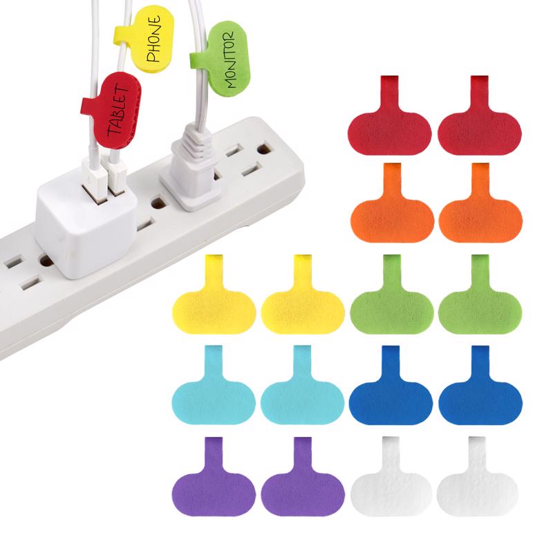 Wrap-It Assorted Polyethylene Cable Labels