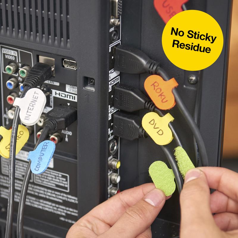 Wrap-It Assorted Polyethylene Cable Labels
