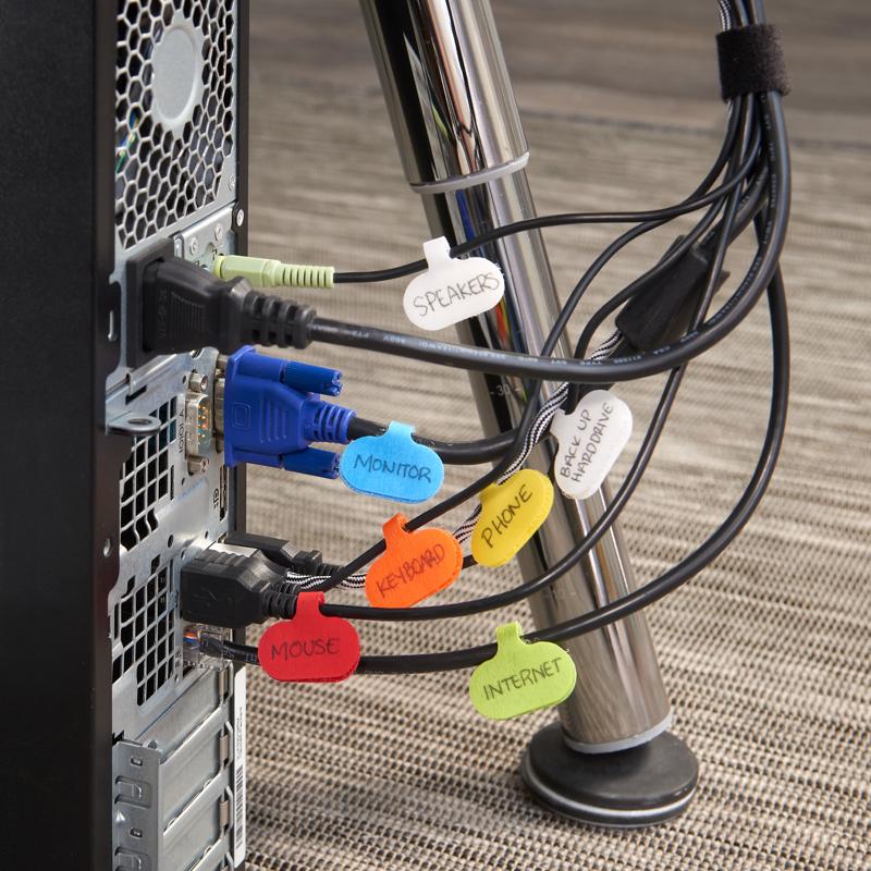 Wrap-It Assorted Polyethylene Cable Labels