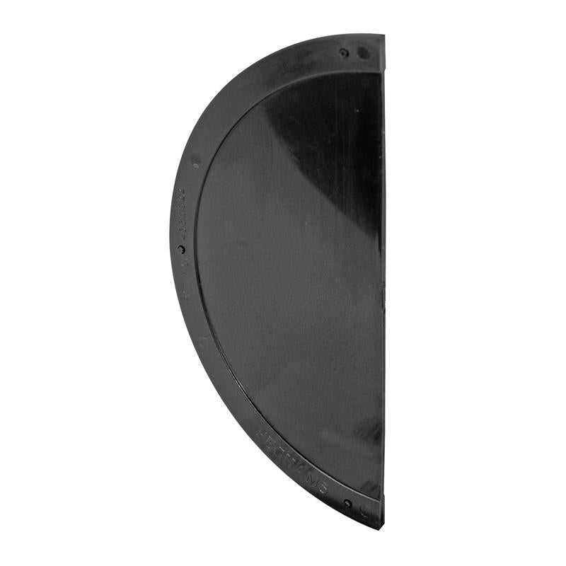 Prime-Line 7 in. L Black Plastic Screen Door Grille