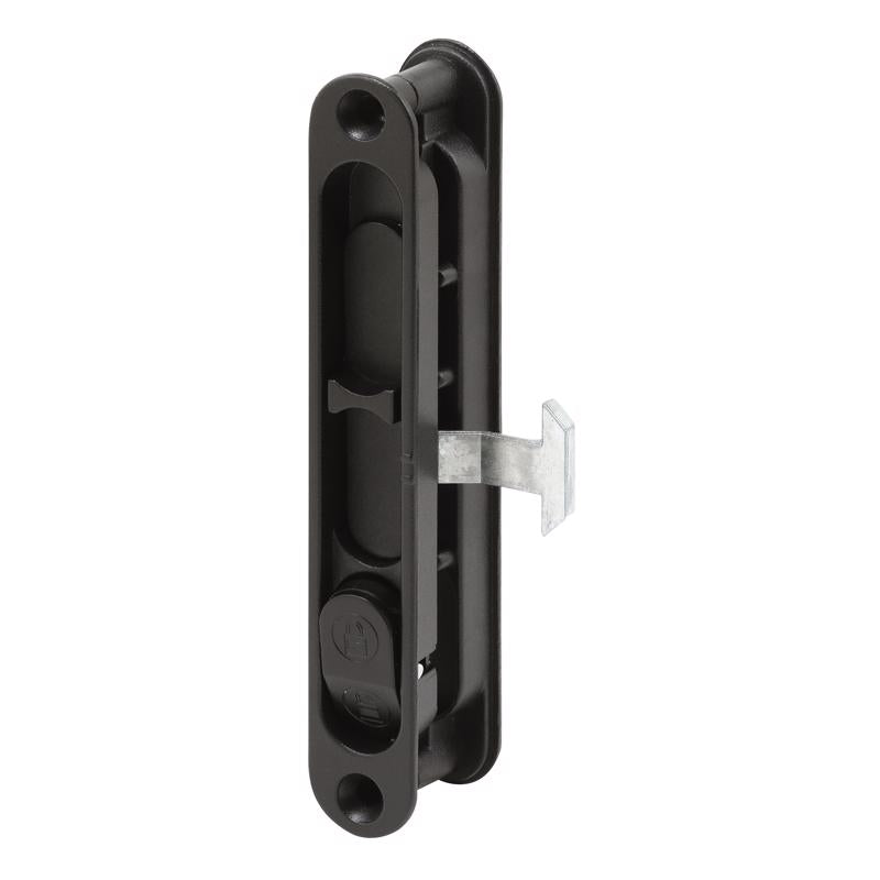 Prime-Line 5.6875 in. L Black Metal Sliding Door Edge Pull