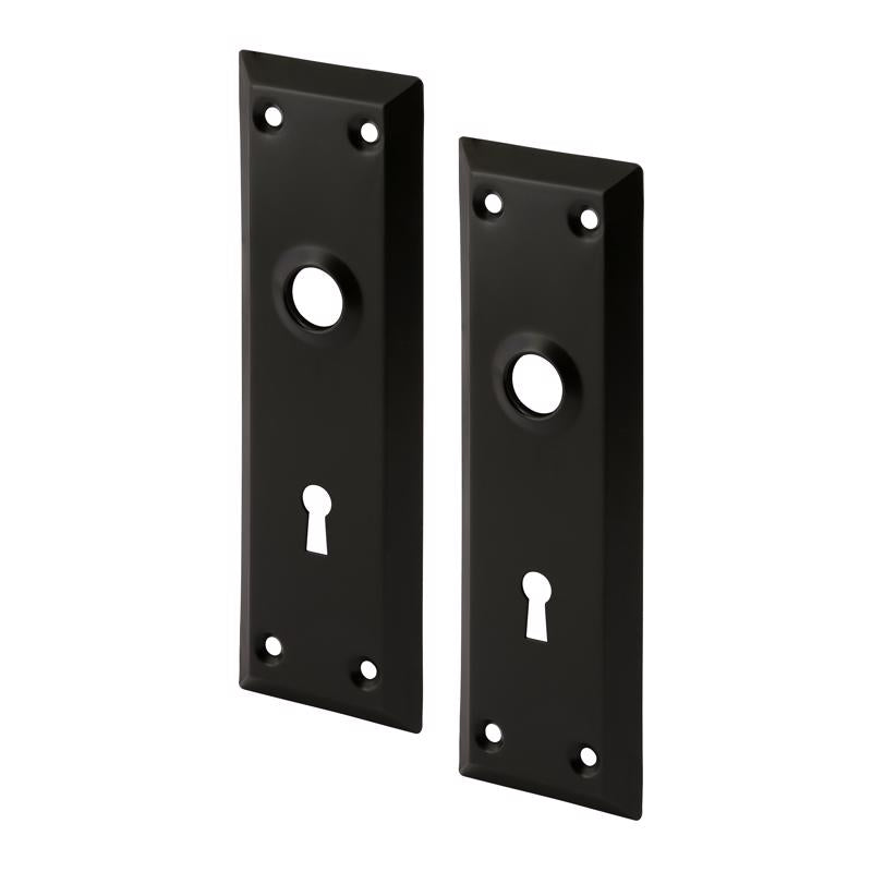 Prime-Line Black Metal Deadbolt Thick Door Kit