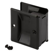 Prime-Line 2.75 in. L Satin Nickel Black Brass Door Pull