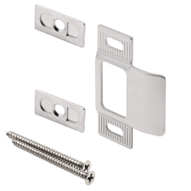 Prime-Line Satin Nickel Metal Door Strike