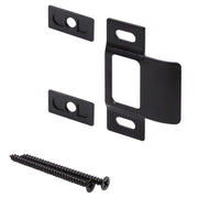 Prime-Line Black Metal Door Strike