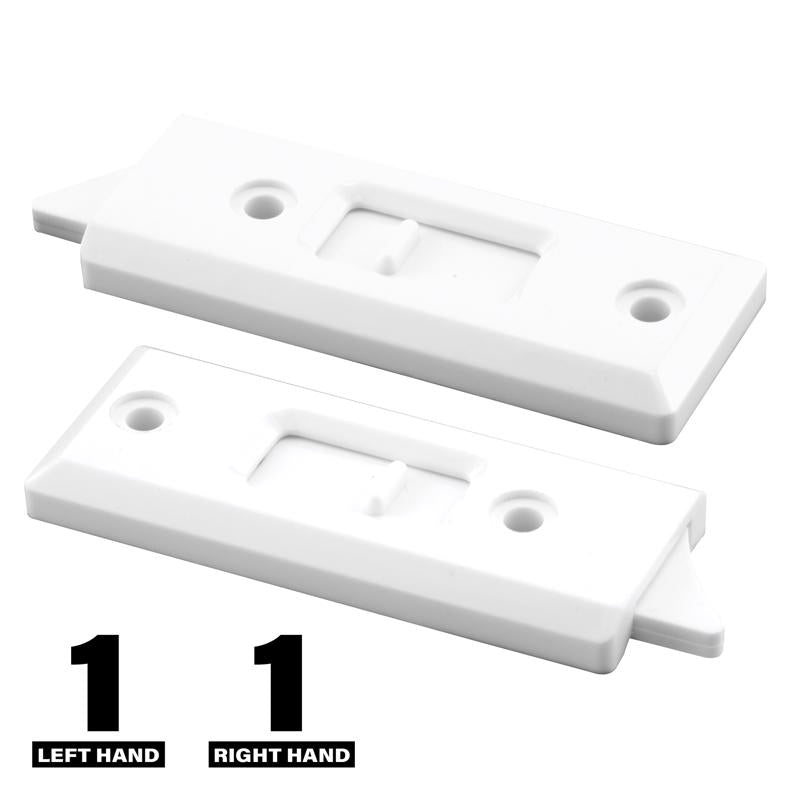 Prime-Line White Plastic Window Tilt Latch 1-3/8 in. W X 3-1/4 in. L 2 pk