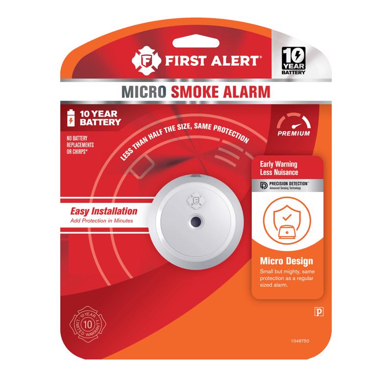 First Alert Battery-Powered Photoelectric Smoke Detector