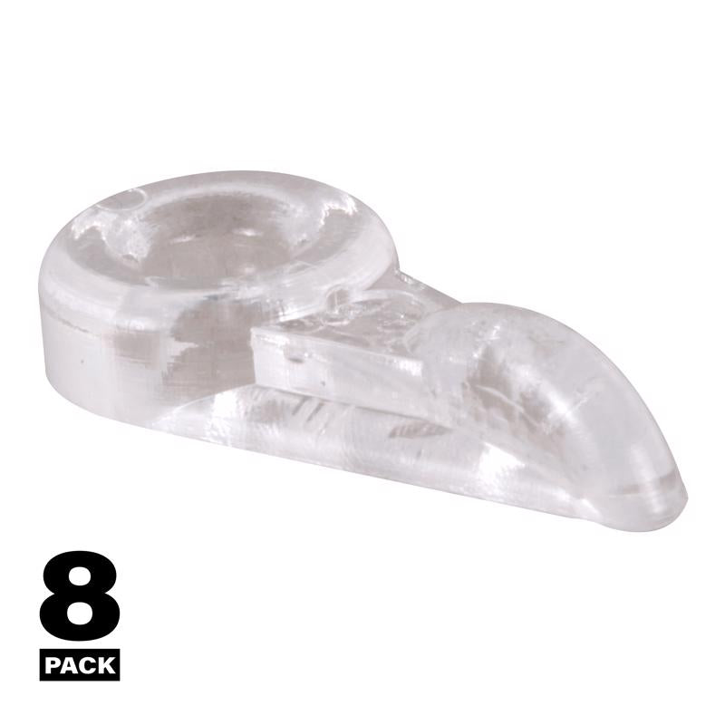 Prime-Line Plastic Storm Door Panel Clip 8 pk