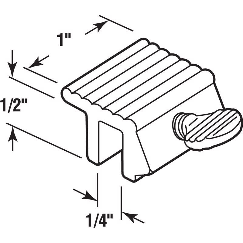 Prime-Line Steel Sash Lock