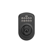 Schlage Matte Black Metal Electronic Deadbolt