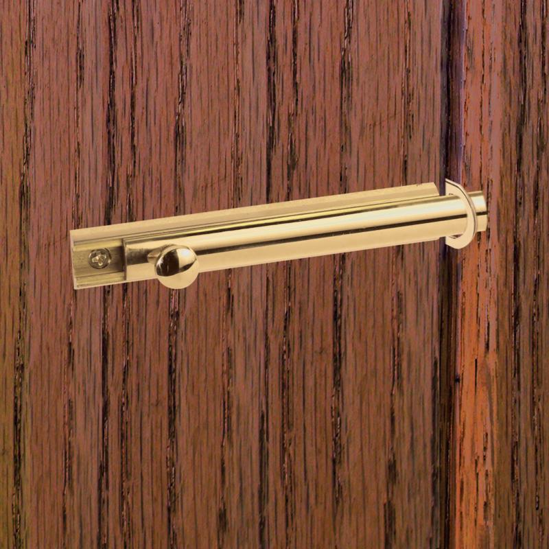 Prime-Line Solid Brass Surface Bolt