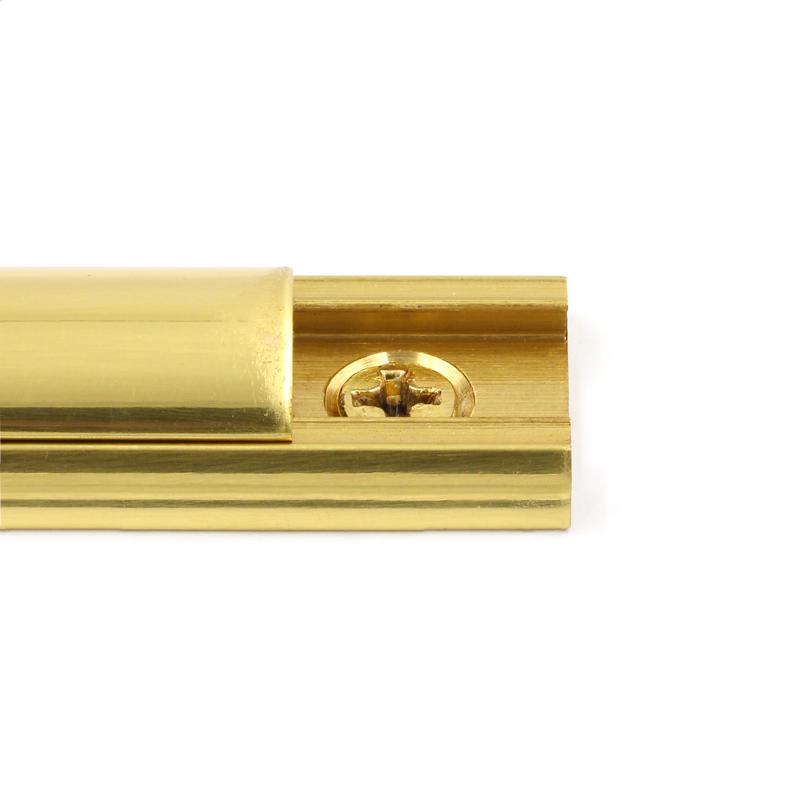 Prime-Line Solid Brass Surface Bolt